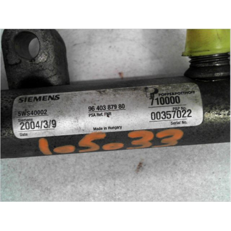 Rampe injection occasion CITROEN BERLINGO I Phase 2 - 2.0 HDi 90ch