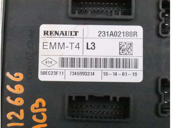 Module de confort occasion RENAULT TRAFIC III Phase 1 - 1.6 DCI 145ch