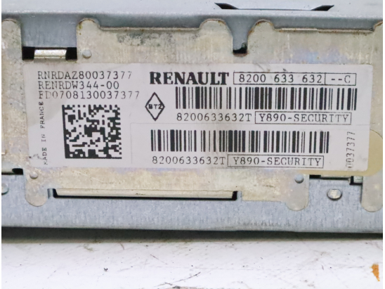 Autoradio occasion RENAULT MODUS Phase 2 - 1.5 DCI 85ch