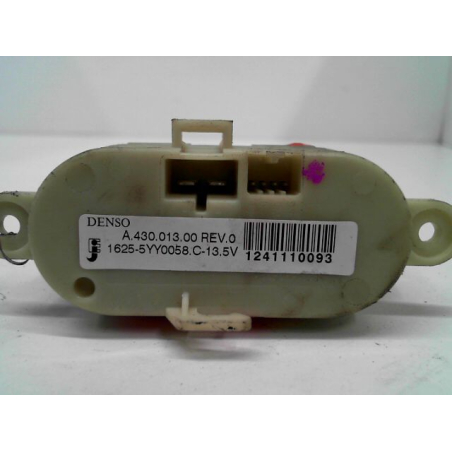 Resistance de chauffage occasion RENAULT KANGOO II Phase 1 - 1.5 DCI 85ch