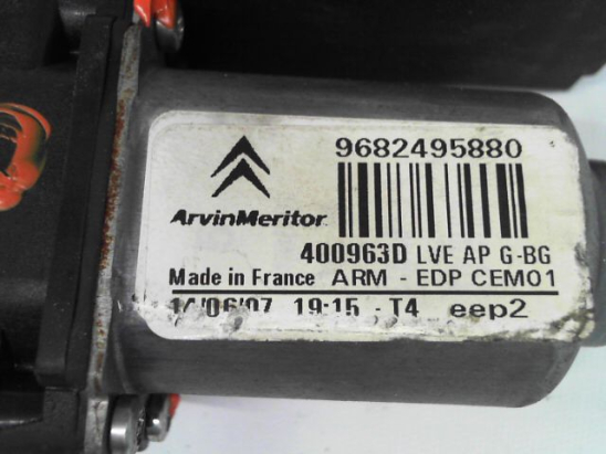 Mecanisme + moteur lève-glace avant droit occasion CITROEN C4 GRAND PICASSO I Phase 1 - 1.6 HDI 110ch