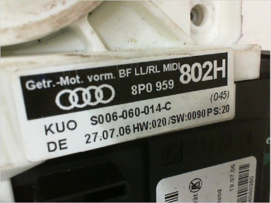 Mecanisme + moteur lève-glace avant droit occasion AUDI A3 II Phase 1 - 1.9 TDi