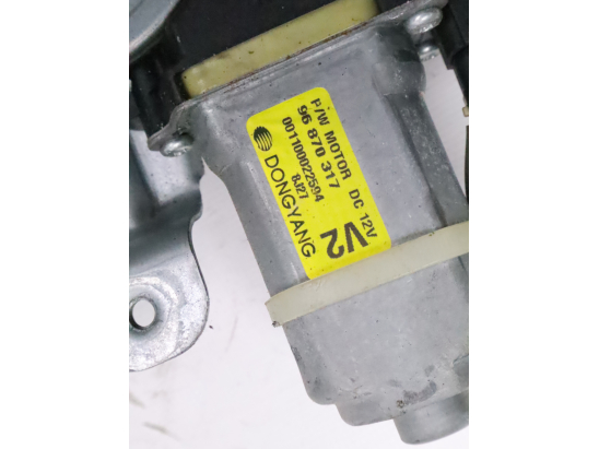 Mecanisme + moteur lève-glace avant droit occasion CHEVROLET AVEO I Phase 1 - 1.2i 16v