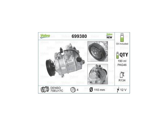 Compresseur Valeo 699380