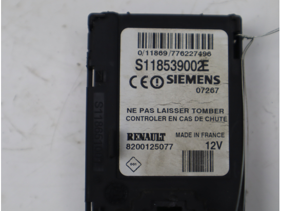 Lecteur de carte occasion RENAULT MEGANE II Phase 2 - 1.6i 16v 110ch