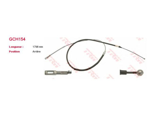 Cable frein TRW GCH154