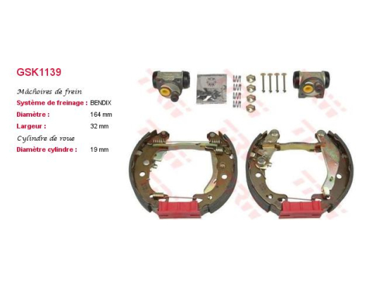 Machoires TRW GSK1139