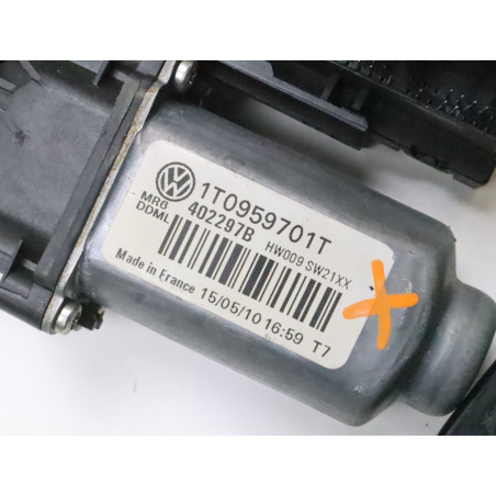 Mecanisme+moteur leve-glace avg occasion VOLKSWAGEN TOURAN I Phase 2 - 1.9TDI 90