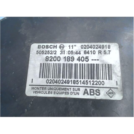 Servo-frein occasion RENAULT MASTER II Phase 2 - 1.9 DCI 81ch