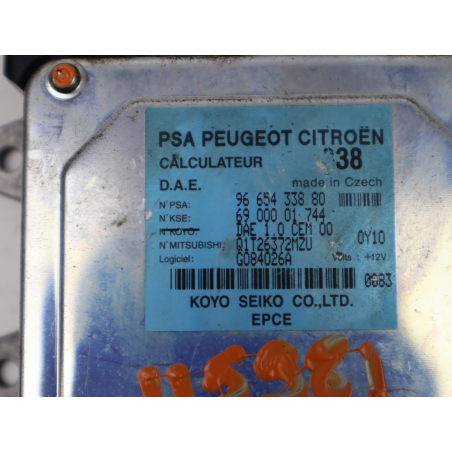 Calculateur direction assistee occasion CITROEN C2 Phase 1 - 1.1i