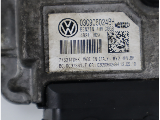 Calculateur moteur occasion VOLKSWAGEN POLO V Phase 1 - 1.4i 85ch