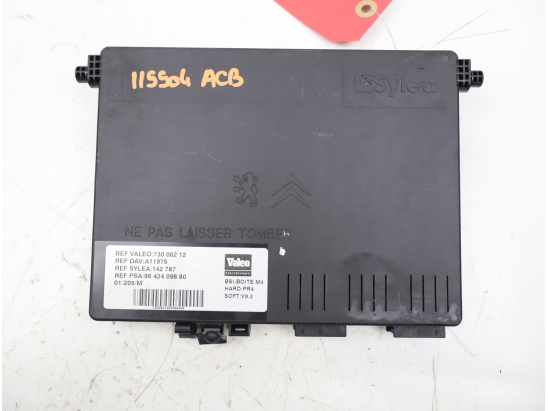 Platine fusible habitacle (BSI) occasion PEUGEOT PARTNER I Phase 1 - 1.6i 16v 110ch