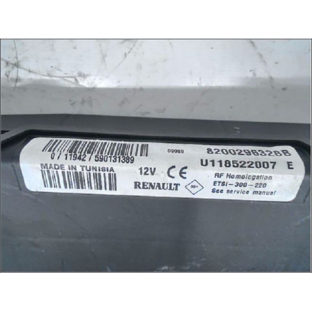 Platine fusible habitacle (BSI) occasion DACIA LOGAN I Phase 2 MVC - 1.5 DCI 85ch