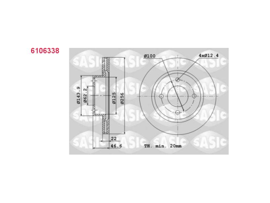 Jeu Disques Sasic 6106338