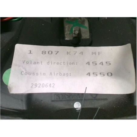 Volant de direction occasion RENAULT LAGUNA II Phase 2 - 2.2 DCI 150ch