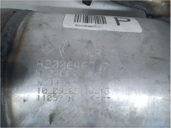 Catalyseur occasion RENAULT KANGOO II Phase 2 - 1.5 DCI 90ch