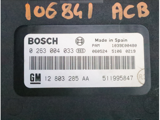 Module Park Assist occasion SAAB 9-3 II Phase 1 SPORT HATCH - 1.9 TID 150ch