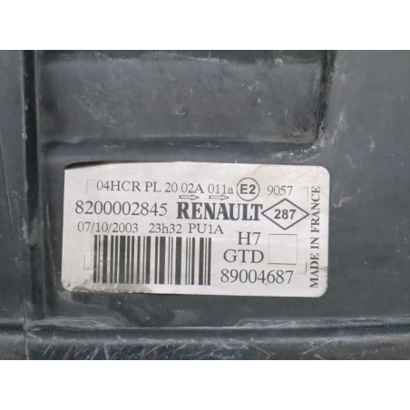 Phare gauche occasion RENAULT LAGUNA II Phase 1 - 1.9 DCI 120ch