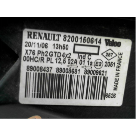 Phare gauche occasion RENAULT KANGOO I Phase 2 - 1.5 DCI 65ch