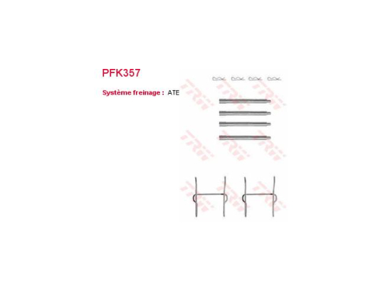 Kit montage TRW PFK357