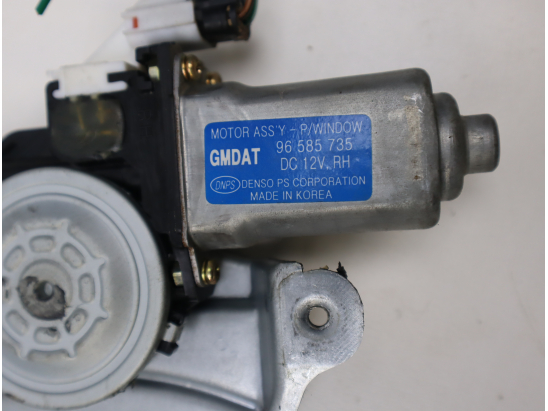 Mecanisme + moteur lève-glace avant droit occasion CHEVROLET KALOS Phase 1 - 1.4i 94ch