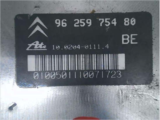 Calculateur abs occasion CITROEN XANTIA Phase 2 - 1.8i 16v 110ch