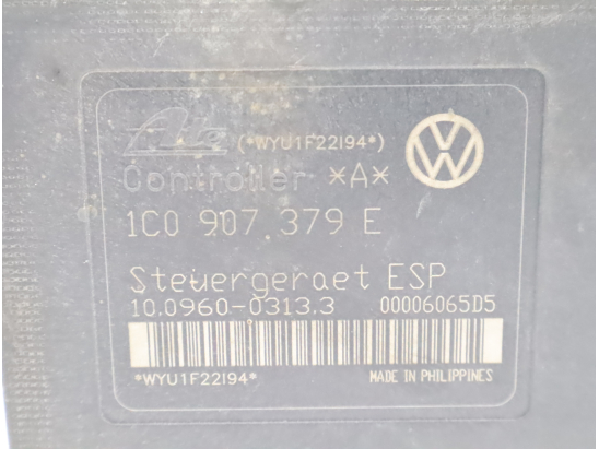 Calculateur abs occasion VOLKSWAGEN GOLF IV Phase 1 - 1.9 TDI 130ch