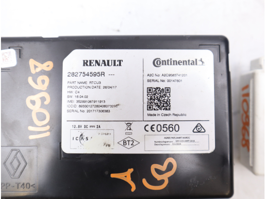 Module de navigation occasion RENAULT KANGOO II Phase 2 - 1.5 DCI 75ch