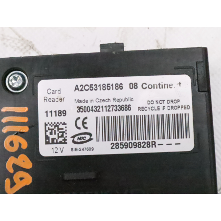 Lecteur de carte occasion RENAULT MEGANE III Phase 1 - 1.9 DCI 130ch