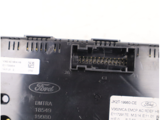 Commande de chauffage occasion FORD TRANSIT V Phase 1 - 2.0 TDCI 130ch