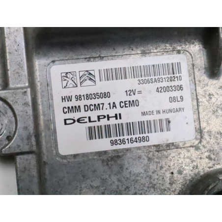 Calculateur moteur occasion TOYOTA PROACE II Phase 1 COMBI - 2.0 D4D 122ch