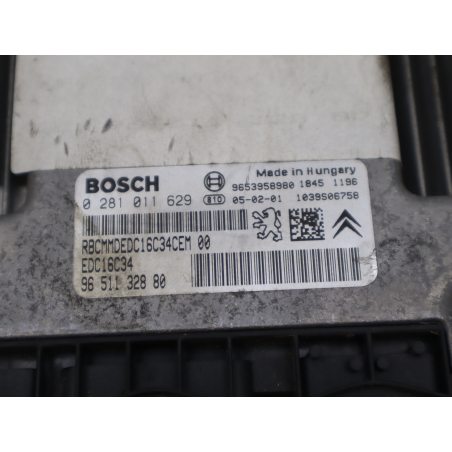 Calculateur moteur occasion CITROEN C4 I Phase 1 - 1.6 HDi 110ch