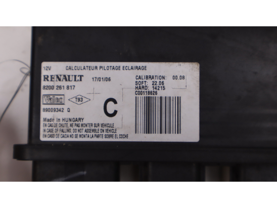 Module d'éclairage occasion RENAULT CLIO III Phase 1 - 1.5 DCI 85ch