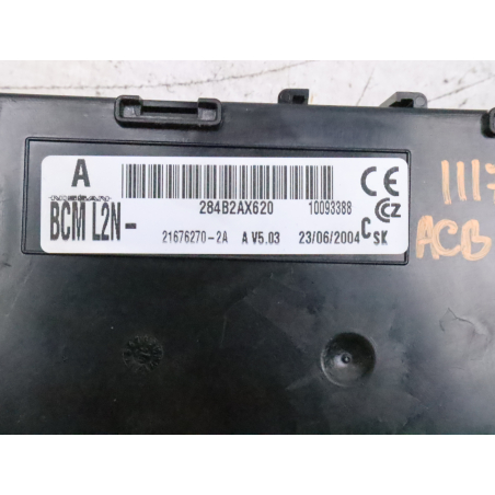 Module de confort occasion NISSAN MICRA III Phase 1 - 1.2i 80ch