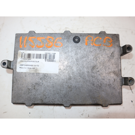 Calculateur moteur occasion JEEP CHEROKEE I Phase 2 - 2.5 TD 115ch