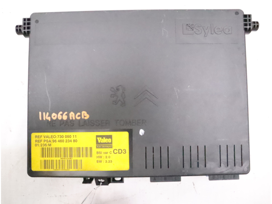 Platine fusible habitacle (BSI) occasion PEUGEOT 406 Phase 2 - 2.0i 135ch