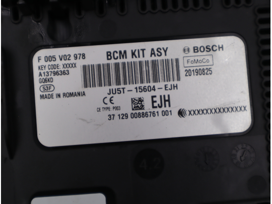 Platine fusible habitacle (BSI) occasion FORD FIESTA VII Phase 1 - 1.1i 85ch