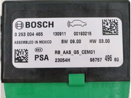 Module Park Assist occasion PEUGEOT 2008 Phase 1 - 1.6 E-HDI 92ch