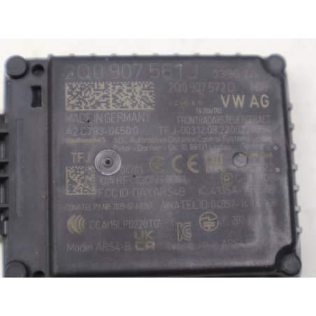 ECU radar de recul occasion VOLKSWAGEN POLO VI Phase 2 - 1.0 TSI 95ch