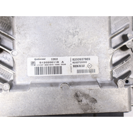 Calculateur moteur occasion RENAULT CLIO III Phase 2 - 1.2i 16v 75ch