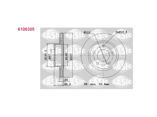 Jeu Disques Sasic 6106305