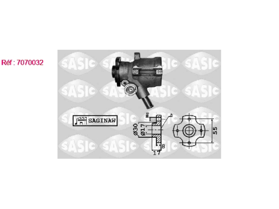 Pompe assistance Sasic 7070032