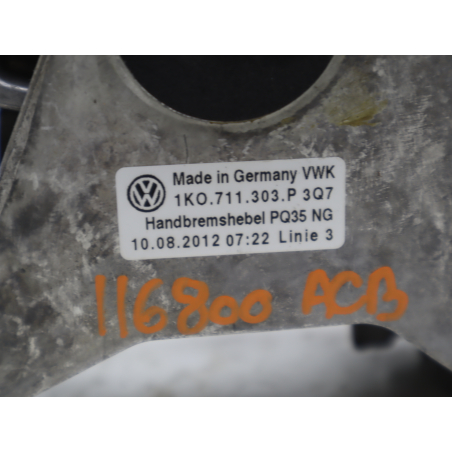 Levier frein a main occasion VOLKSWAGEN GOLF PLUS phase 2 - 1.6 TDI 105ch