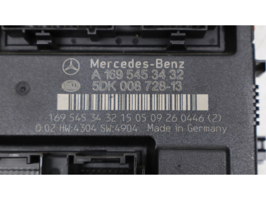 Platine fusible habitacle (BSI) occasion MERCEDES CLASSE A II Phase 1 - 2.0 CDI 16v 110ch