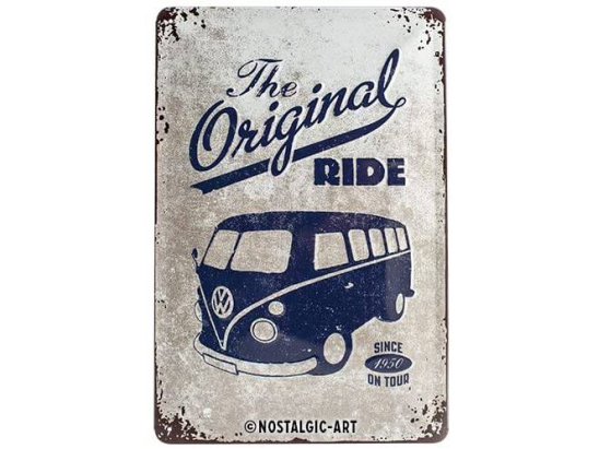 PLAQUE VW BULLI - THE ORIGINAL RIDE