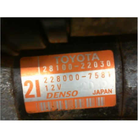 Démarreur occasion TOYOTA MR III Phase 1 - 1.8