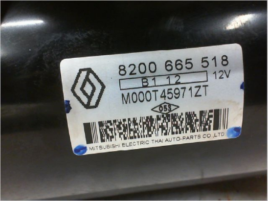 Démarreur occasion RENAULT MEGANE III Phase 2 - 1.6i 16v BioEthanol 110ch