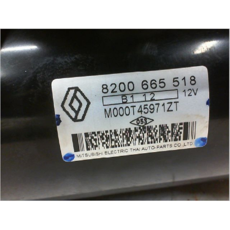 Démarreur occasion RENAULT MEGANE III Phase 2 - 1.6i 16v BioEthanol 110ch