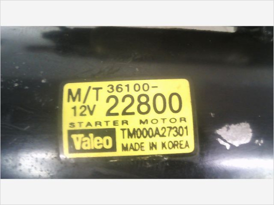 Démarreur occasion HYUNDAI COUPE II phase 1 - 1.6i 105ch