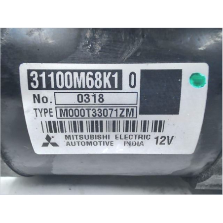 Démarreur occasion NISSAN PIXO Phase 1 - 1.0i 12v 68ch